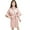 Rose Gold, variant on FAOWME Kids Boys Girls Silk Satin Bathrobe Kimono Robes Nightgown Sleepwear Clothes 3-4 Years