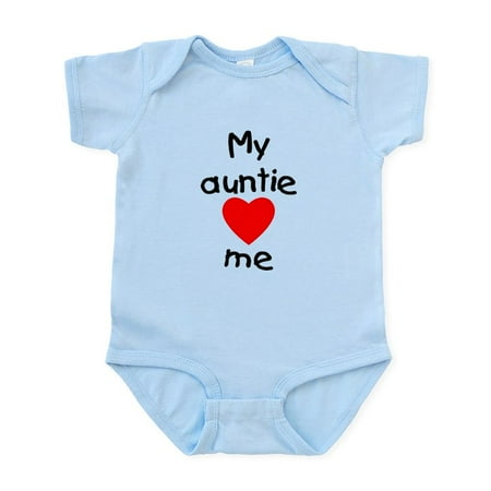 

CafePress - My Auntie Loves Me Infant Bodysuit - Baby Light Bodysuit