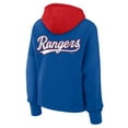 thumbnail image 3 of Women's Fanatics Royal Texas Rangers Oversized Legacy Favorite Spectator Pullover Hoodie, 3 of 5