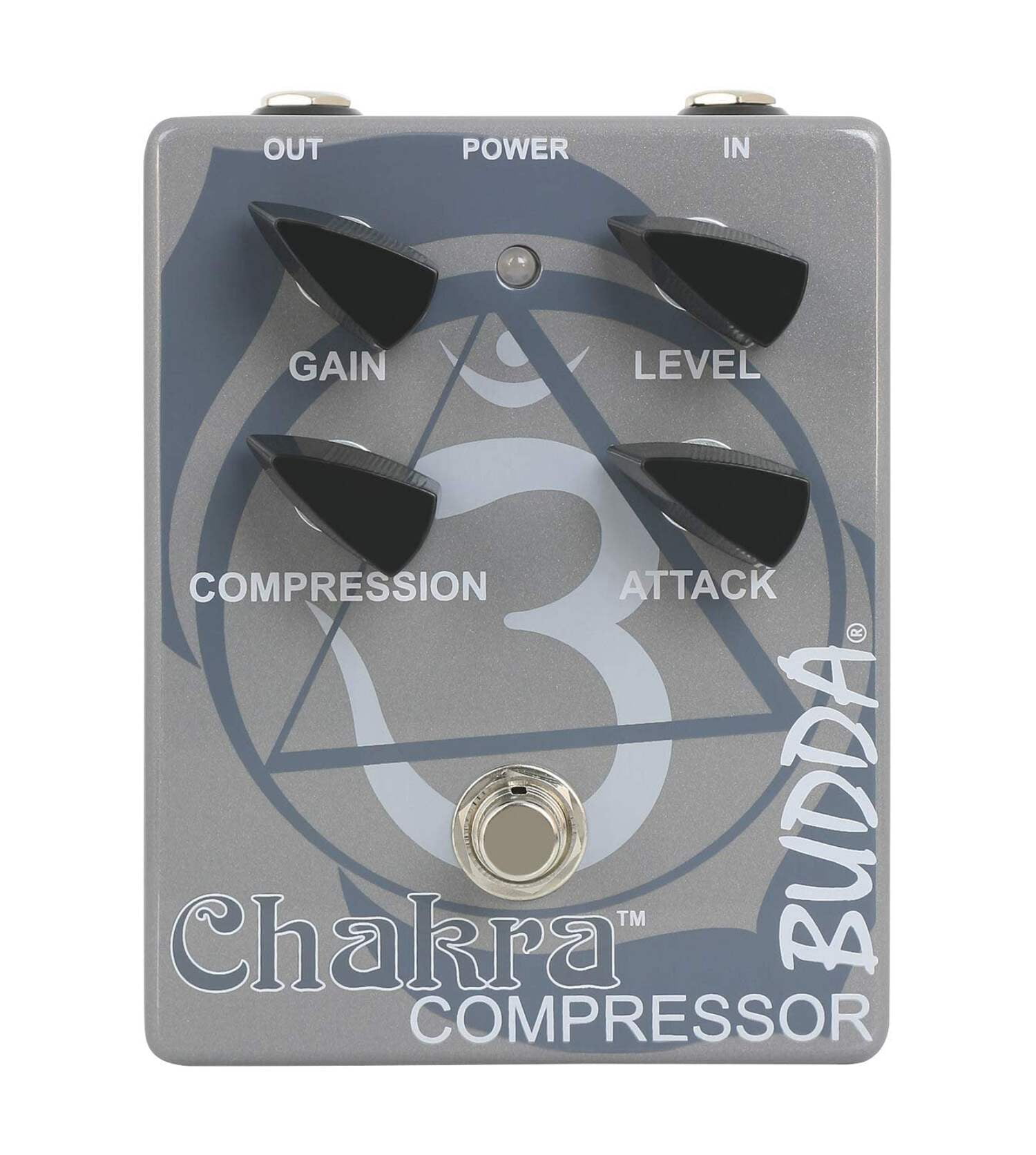 Budda Chakra Compressor Guitar Effects Pedal W/ Gain Control BRS-97050 Peavey