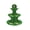 A, variant on Sktrjpolfis 3-Tier Football Pattern Cake Stand Green Paper Dessert Display Tray Serving Tower for Soccer Theme Party Home Gathering Decoration