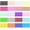 Wave Shape, variant on 100 Pack Hair Clips, 2 Inch Non-Slip Metal Snap Barrettes for Women Girls , 20 Colors Hair Accessories