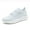 White, variant on YOURDIARY Women's Slip on Walking Sneakers Breathable Comfortable shoes