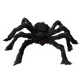 thumbnail image 1 of Home Times 49.21 in Decoraciones de Halloween con arañas peludas para exteriores, araña gigante aterradora, araña grande falsa, accesorios de araña peluda para decoraciones de Halloween en el jardín,, 1 of 5