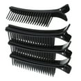 thumbnail image 6 of RENACLIPY 4-Pack Black Hair Sectioning Clips with Strong Grip for Salon Styling and Hairdressing Use, 6 of 8