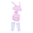 thumbnail image 4 of Ropa De Muñecas Renacidas De Pulgadas, 2 Monos De Traje Conjuntos De Sombreros Y Calcetines - Para Bebés Recién Nacidos Realistas Macarena Conjuntos de atuendos de muñecas, 4 of 7