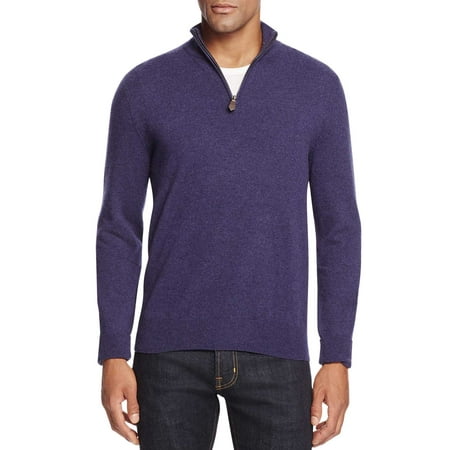 Download Bloomingdales - Bloomingdales Mens 2-Ply Cashmere Half Zip ...