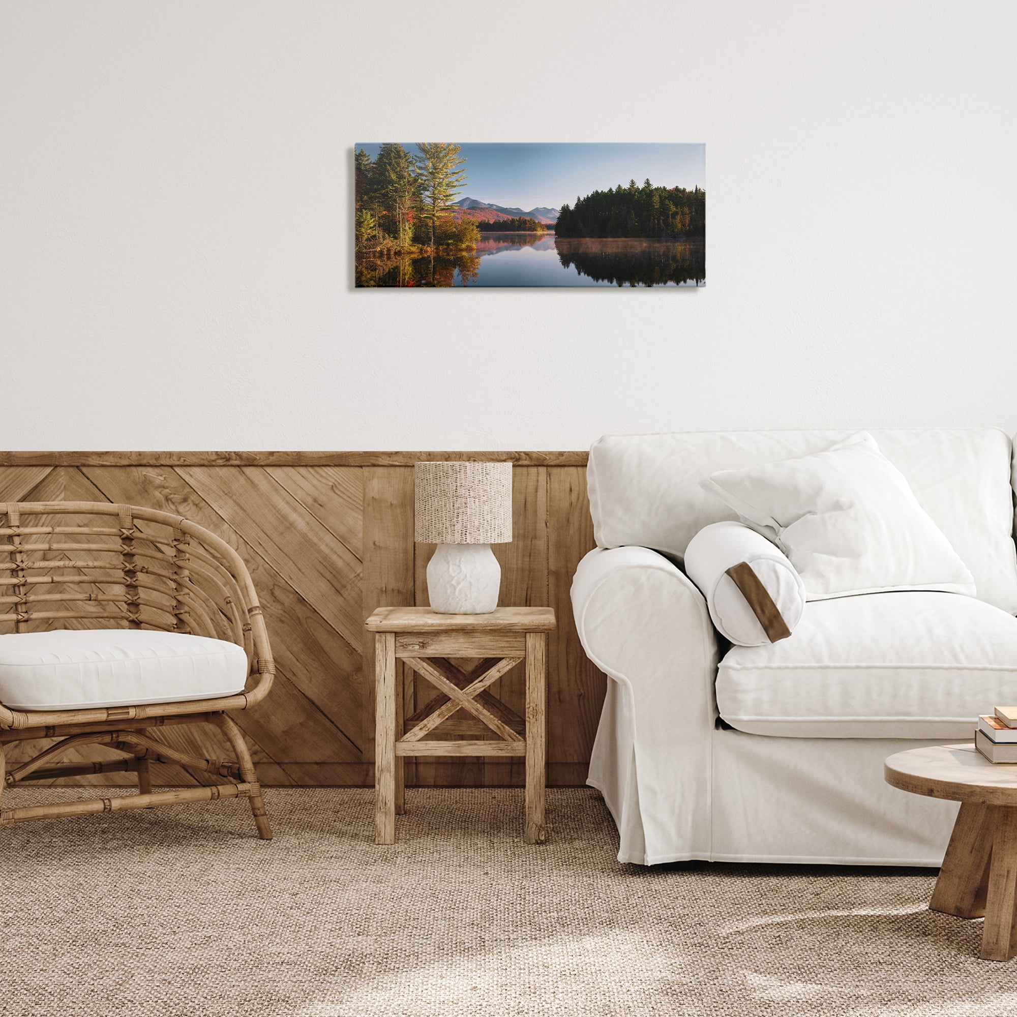 Stupell Industries Autumn Morning Reflection Canvas Wall Art, design by Jonathan Zaharek
