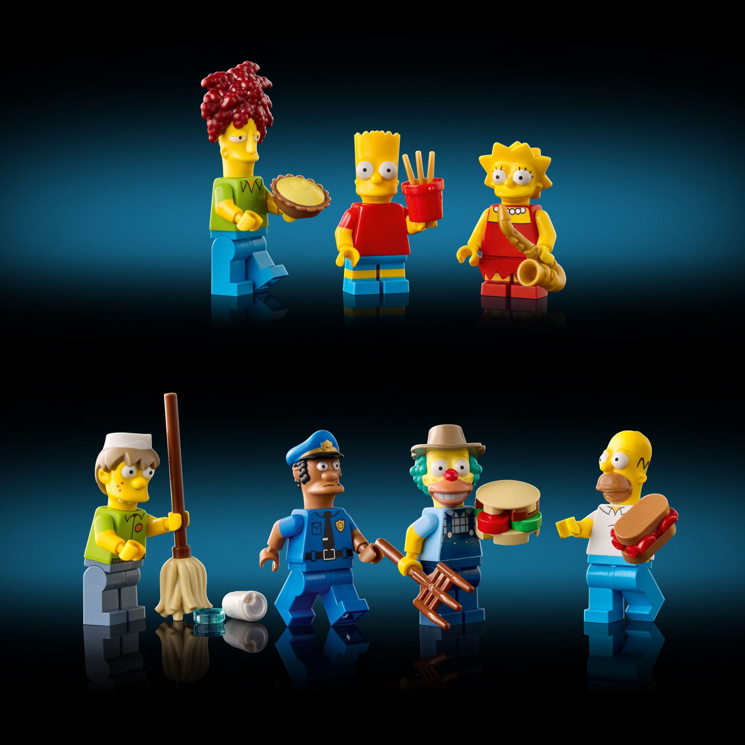 LEGO Icons The Simpsons : Krusty Burger, Ensemble de Construction pour Adultes 10352