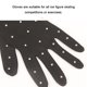 thumbnail image 3 of Minnieouse Guantes de muñeca de patinaje artístico brillante, mitones con diamantes de imitación transparentes, guantes de cristal cálidos, rendimiento Type10 NO10 Minnieouse AP011707-02, 3 of 6