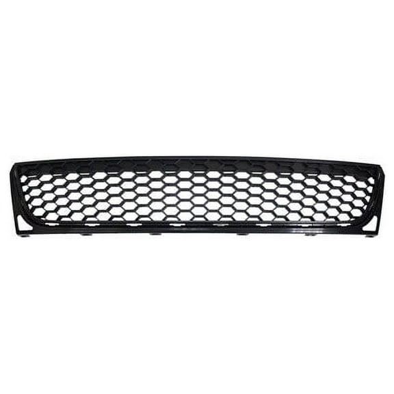 Front Bumper Grille - Matte Black - Compatible with 2010 - 2014 Volkswagen GTI 2011 2012 2013