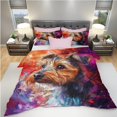 thumbnail image 3 of 3 Pieces Duvet Cover Set Norfolk Terrier Dog 3D Print Bedding 1 Duvet Cover 2 Pillowcases Natural Animals Comforter Sets Soft Breathable for Boys Girls Children ZhtthR, 3 of 6