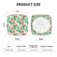 thumbnail image 5 of Bingfone Flamingo And Monstera Restaurant Chair Seat Covers,Removable Washable Chair Covers Protects, 5 of 8