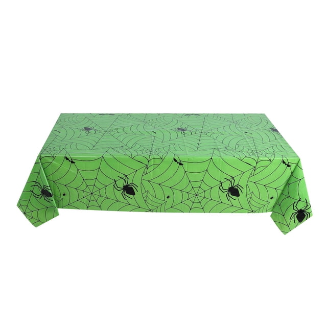 Mom's Best Mantel rectangular de poliéster para mesa de Halloween, 54 x 108 pulgadas