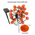 thumbnail image 7 of LHNFT Solar Powered Simulated Orange String Lights Outdoor Courtyard Waterproof Decorative Ambient Lights Festival Decorations And Scenery Lights, 7 of 7