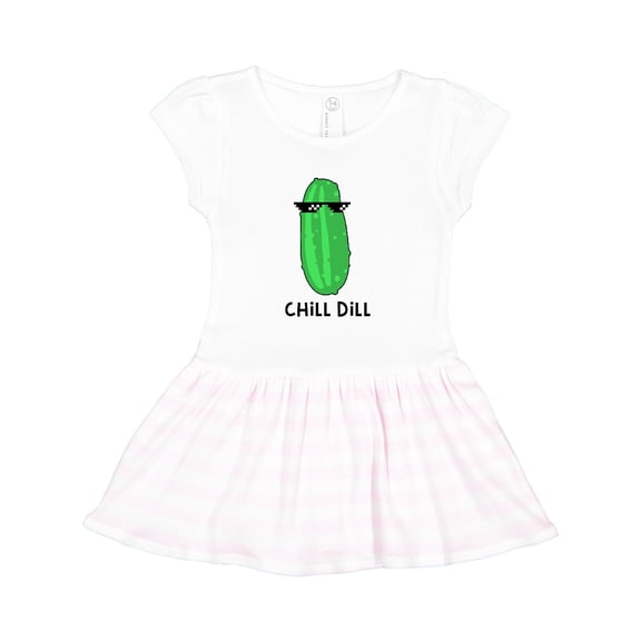 Inktastic Chill Dill Girls Toddler Dress