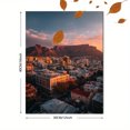 thumbnail image 3 of Cape Town Table Mountain Sunset Canvas Print Wall Art for Living Room Bedroom Office Home Hotel Cafe Decor, 3 of 8