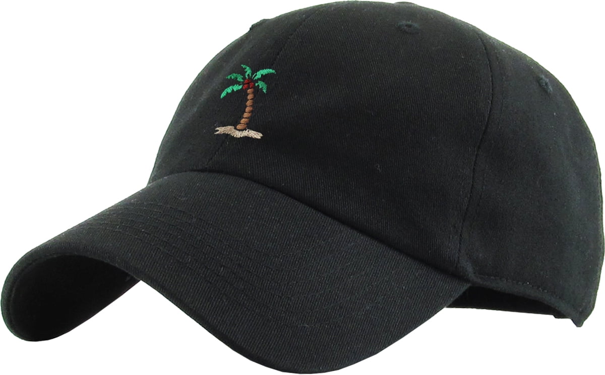 Dad Hat Palm Tree Embroidery