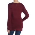 thumbnail image 2 of NY Collection Womens Embroidered Pullover Blouse, Red, Medium, 2 of 2