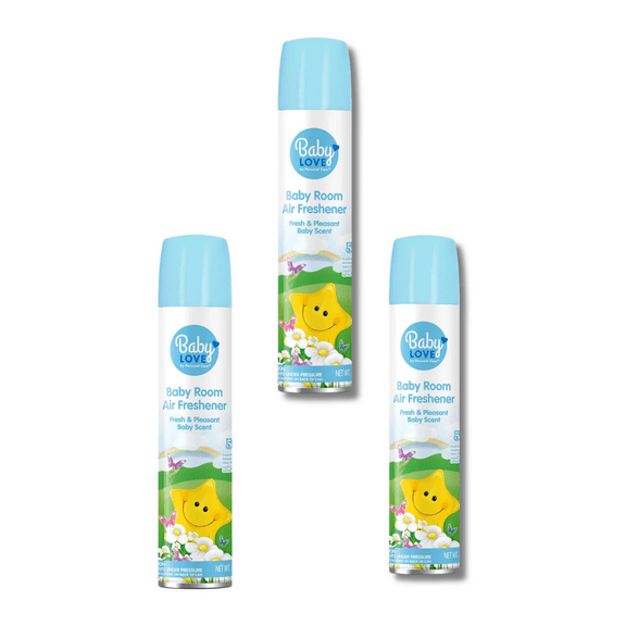 Baby Room Air Freshener – Fresh & Pleasant Baby Scent – 10 oz (3 bottles)