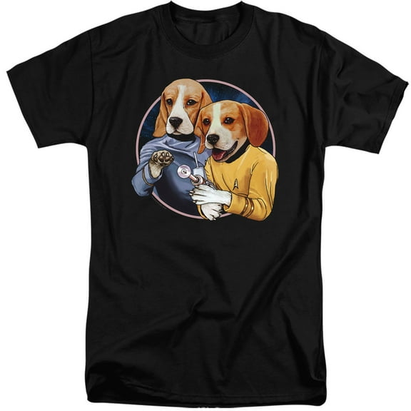 Star Trek - Trek Dogs - Tall Fit Short Sleeve Shirt - XXX-Large