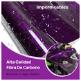 thumbnail image 4 of Vinil Automotriz Fibra De Carbono Impermeable 30x150cm Carbono Violeta, 4 of 4