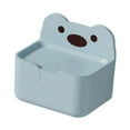 thumbnail image 4 of deevoka Tissue Holder Bathroom Storage Rack Shelf Tissue Box for Kitchen Office Bear, 4 of 9