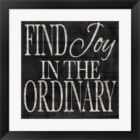 Kindness and Joy Signs II by Jen Killeen, Framed Wall Art, 19.5W x 19.5H