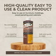 thumbnail image 5 of SamaN Interior Water Based Stain for Fine Wood, Mahogany, 12 oz, 5 of 5