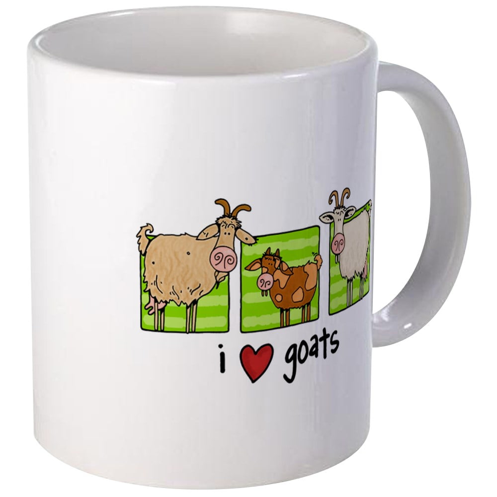 CafePress 3 Goats Mugs Unique Coffee Mug, Coffee Cup