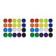 thumbnail image 2 of 40Pcs Colorful Guitar Effect Pedal Footswitch Topper Foot Nail Cap Protection Cap for Guitar Effect Pedal Protection Cap, 2 of 8