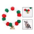 thumbnail image 6 of Plush Balls Puppy Necklace Collar Pets Collar Necklace with Bells for, 6 of 8
