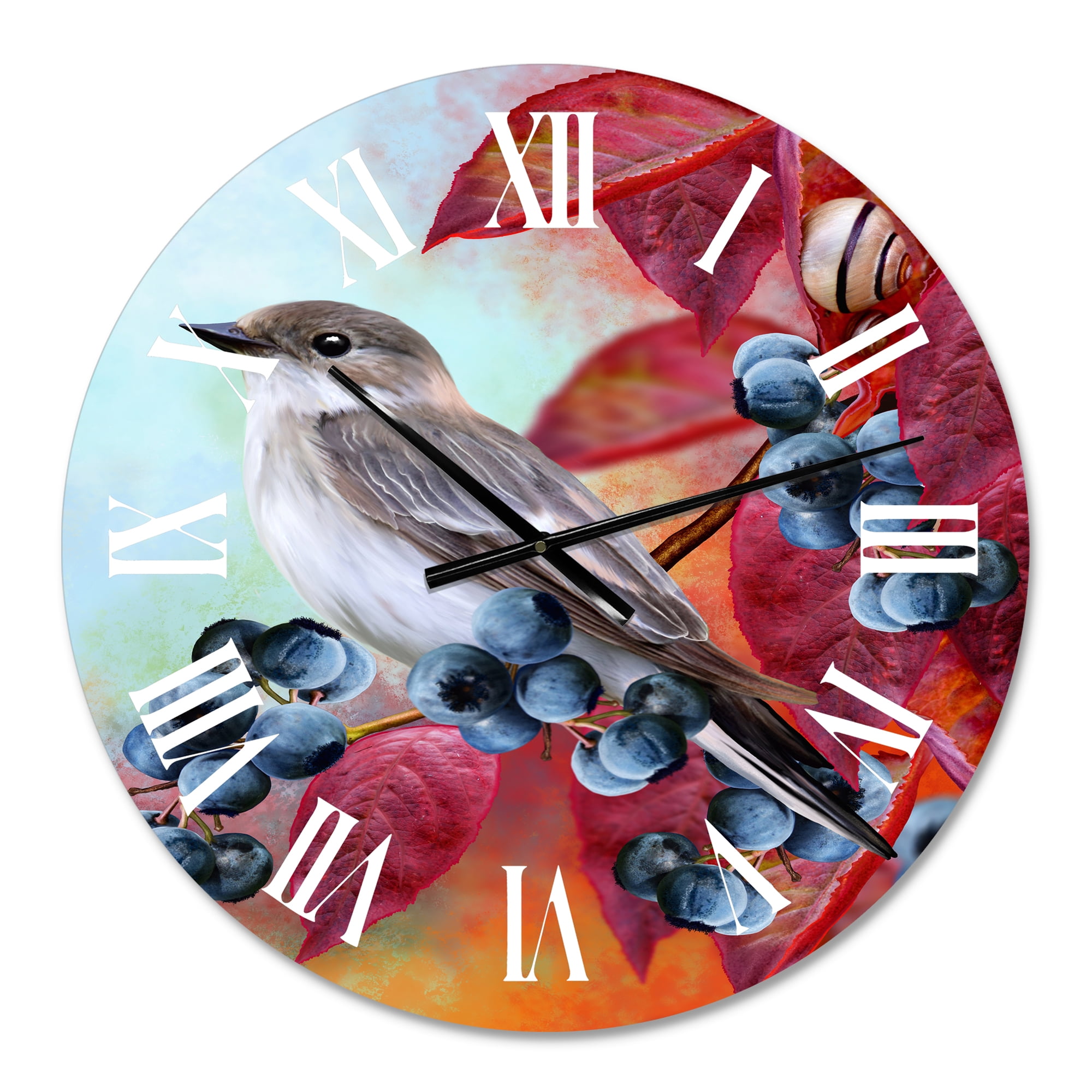 Designart 1 in Traditional Wall Clock
