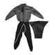 thumbnail image 3 of Conjunto de ropa y pantalones para figura a escala 1:12, hecho a mano, informal, con camiseta corta Gris, 3 of 9