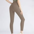 thumbnail image 5 of Seductiva Clothing Sweatpants Summer Women's Solid Color Fashionable Casual Sports Lifting High Elastic Tight Yoga Pants, 5 of 5