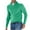 Green, variant on Aoochasliy Mens Shirts Clothes Trendy Wool Sweater Stand Up Collar Solid Long Sleeved Knitted Pullovers