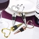 thumbnail image 3 of Tapón de vino con forma de corazón de metal de aleación de zinc, creativo, de silicona, dorado, se puede configurar, 3 of 5