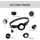 thumbnail image 3 of Airtag Cat Collar, Tracking Collar with Safety Buckle and Bell, with Apple Airtag Holder, 3 of 5