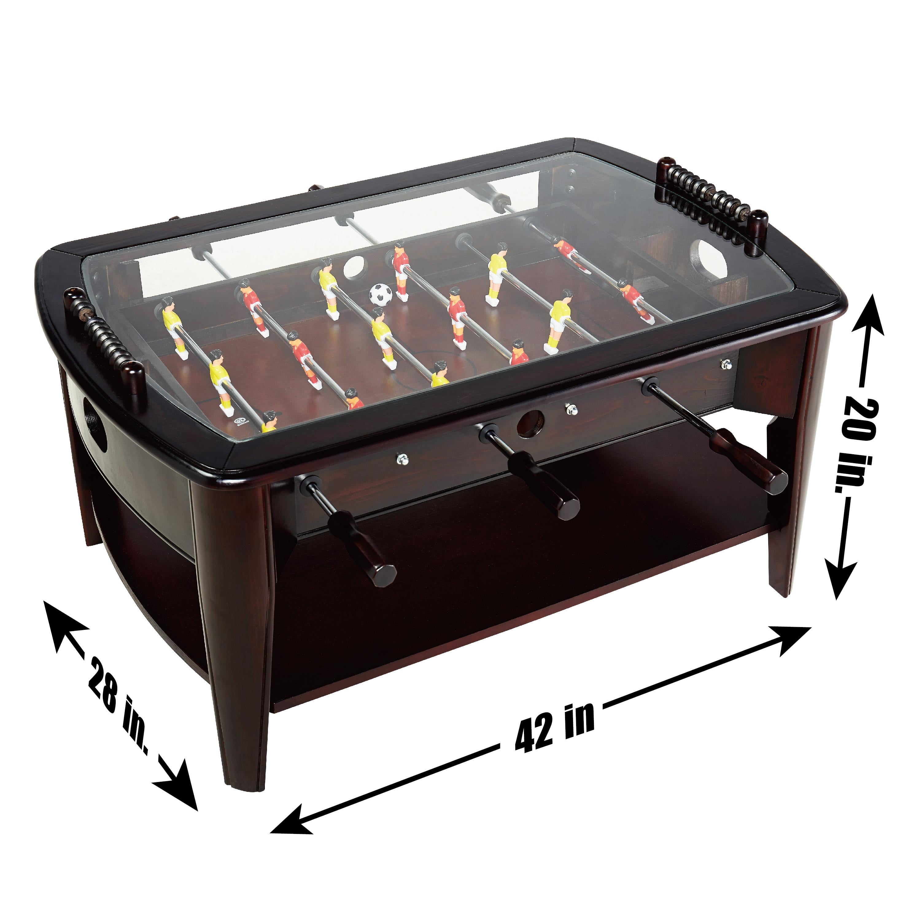 Barrington 42 Inch Wooden Foosball Coffee Table