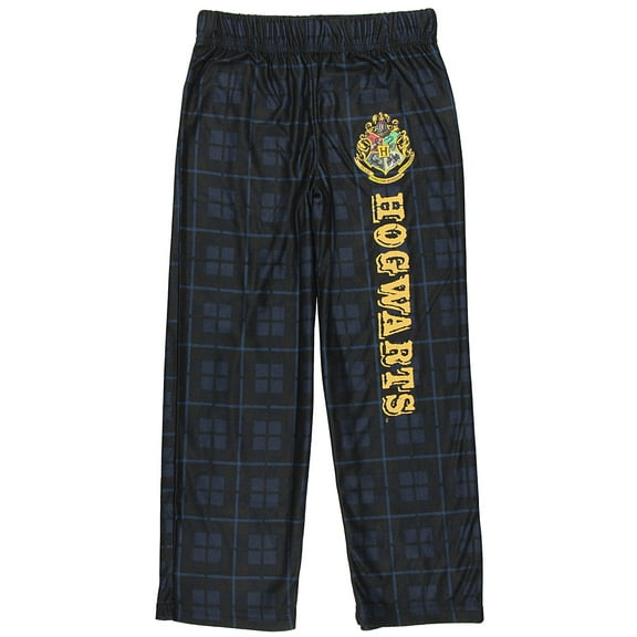 Intimo Harry Potter Boys' Hogwarts Houses Plaid Lounge Sleep Pajama Pants - Gryffindor Slytherin Hufflepuff Ravenclaw