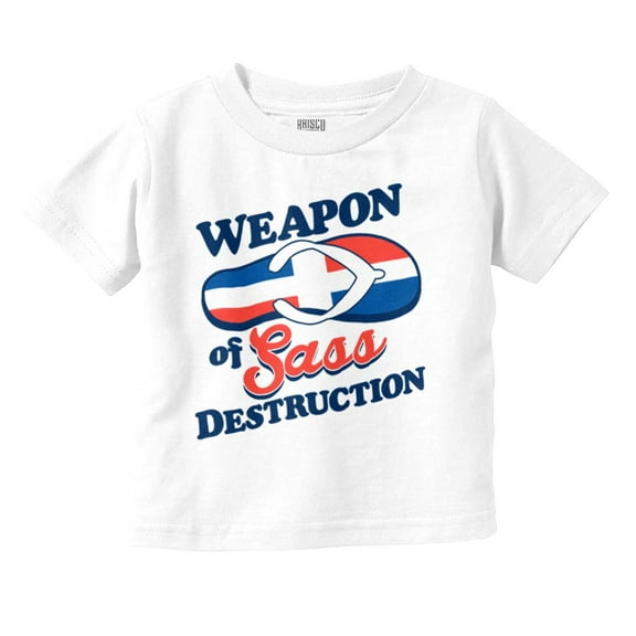 Dominican Girl Sass Destruction Cute Youth T Shirt Tee Girls Infant Toddler Brisco Brands 6M