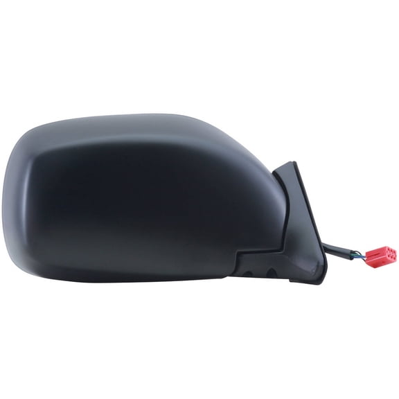60101C - Fit System Passenger Side Mirror for 97-01 Jeep Cherokee, black, foldaway, Heated Power
