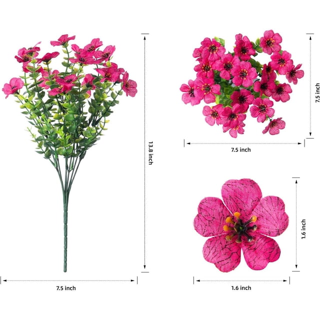 Violet Simulation Floral Decor,Wall Mounted Home Ornament,Lifelike Plant Craft Design,High Quality Durable Material,Easy Install Simple Structure,Living Room Office Multi Scene Decor
