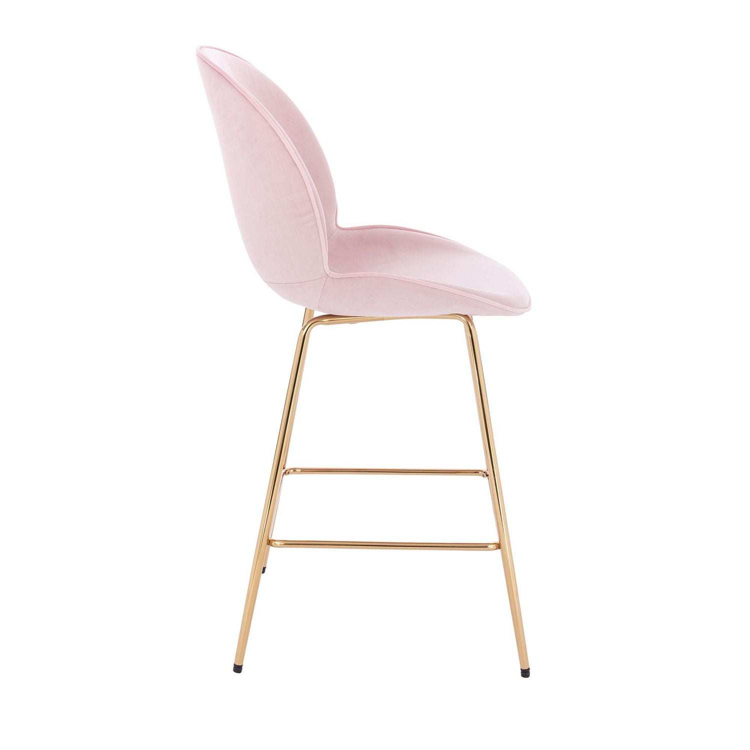 Plata Import Lotus Stool in Pink