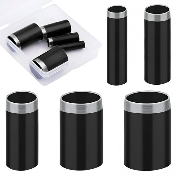 FACEGA 5 Sizes Leather Hole Punch Kit Round Hole Punch Hollow Punch Cutter Tool Set