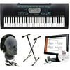 Casio CTK2100 61-Key Complete Keyboard Package with Instructional Software