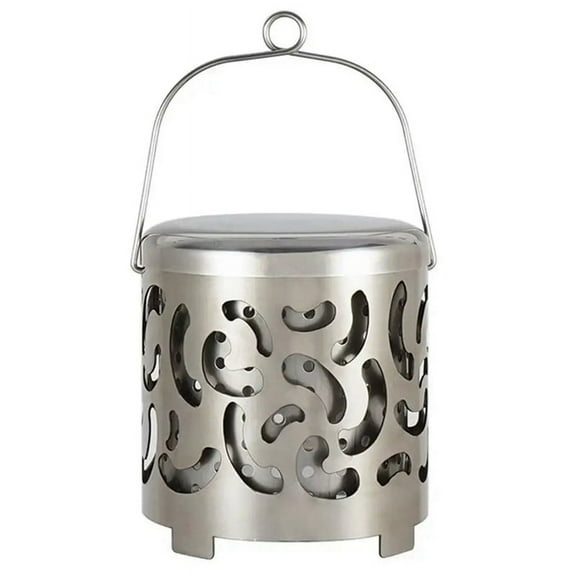 Camping Stove Mini Heater Portable Stainless Steel Tent Heating Cover with Handle and Storage Bag for