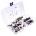 thumbnail image 1 of 50 Pcs Collier de Serrage Rigide en Tube Inoxydable, 1 of 7