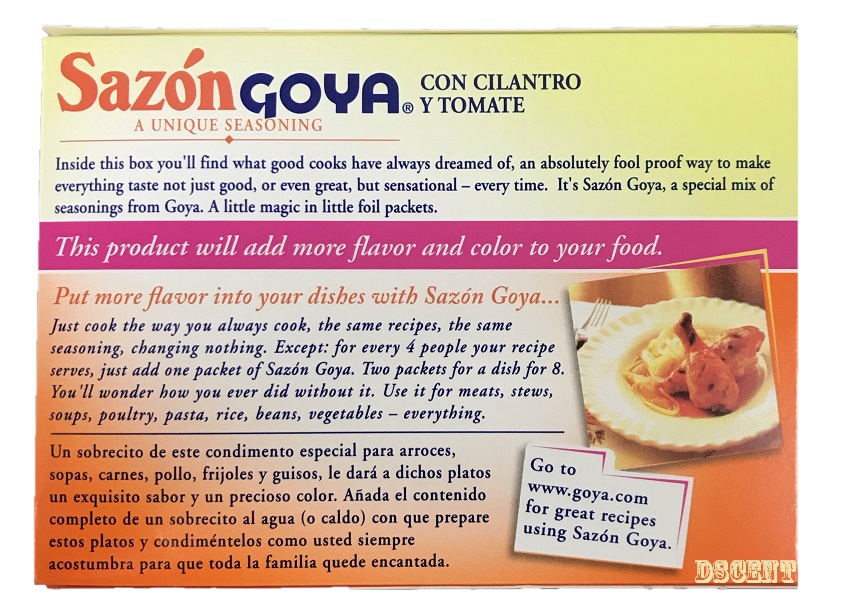 Www Goya Com For Great Recipes Using Sazon Dandk Organizer