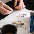 thumbnail image 4 of 120 remaches de aleación con forma de garra para sombreros de muñecas, ropa de muñecas y botones decorativos., 4 of 6